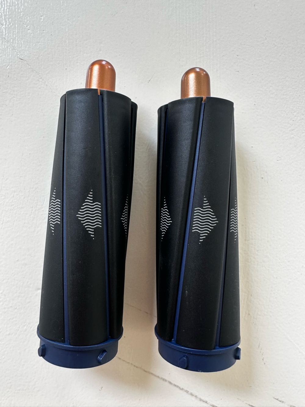 Dyson Airwrap 1.6” Curling barrels - blue and copper